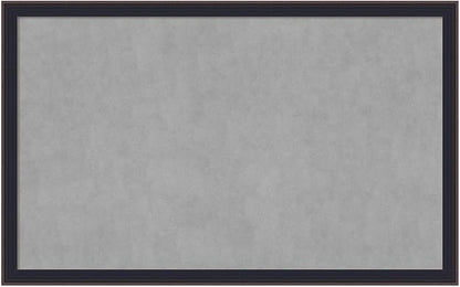 Amanti Art Black Framed Magnetic Board 27x43 Large Vision Board by AmantiArt