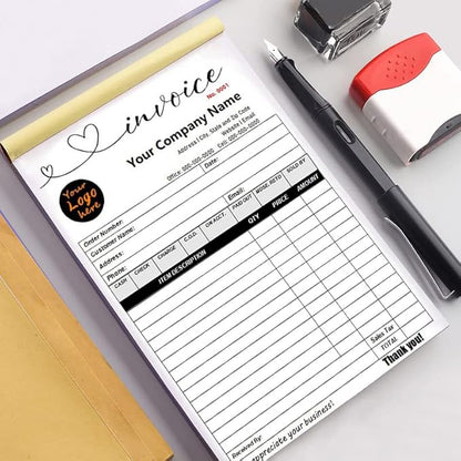 Custom Carbonless Sales Invoice Form Books - Image 3
