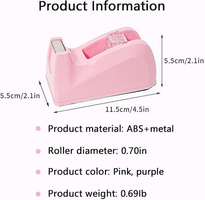 Basics Desktop Tape Dispenser, Office Desk Tape Dispenser, Heavy Duty Desk - Image 2