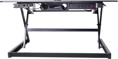 Rocelco 40" Height Adjustable Standing Desk Converter - Image 6