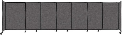 Versare Straightwall Sliding Portable Wall Partition | Freestanding Office by VERSARE