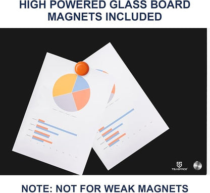 TSJ OFFICE Glass Dry-Erase Board - Image 7