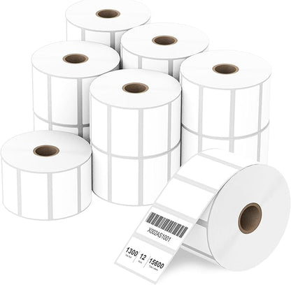 2" x 1" Direct Thermal Label, Paper by Anylabel