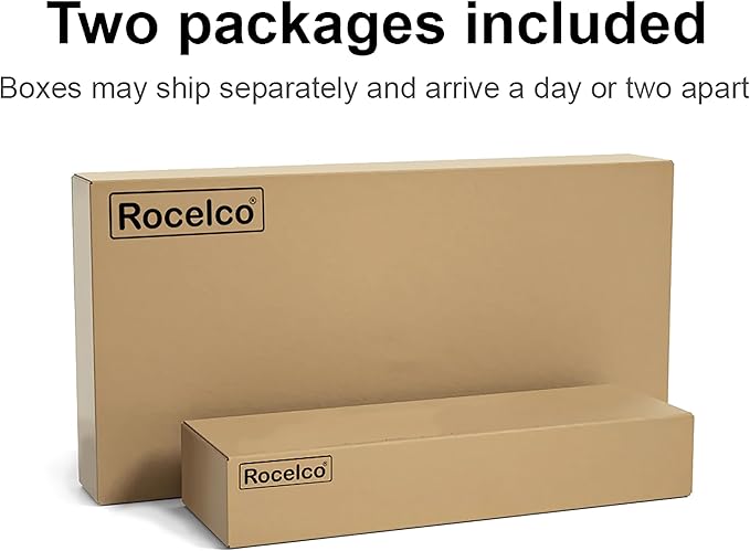 Rocelco 37.5" Height Adjustable Standing Desk Converter - Image 7
