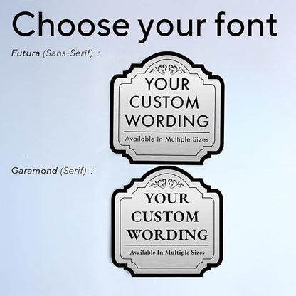 Personalized Outdoor Metal Sign - Image 9