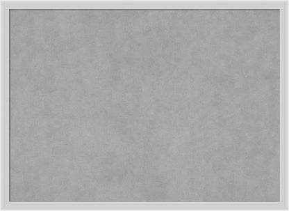 Amanti Art Silver Framed Magnetic Board 21x29 Medium Vision Board by AmantiArt