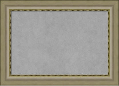 Amanti Art Silver Framed Magnetic Board 21x29 Medium Vision Board by AmantiArt