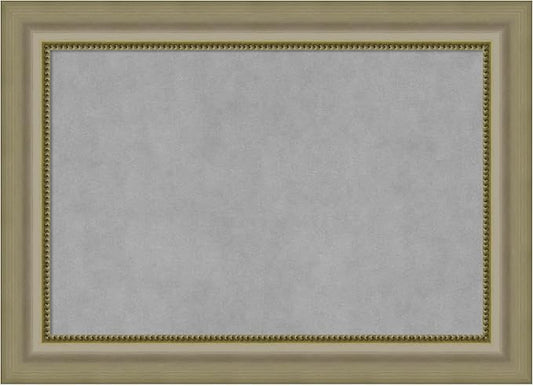 Amanti Art Silver Framed Magnetic Board 21x29 Medium Vision Board by AmantiArt