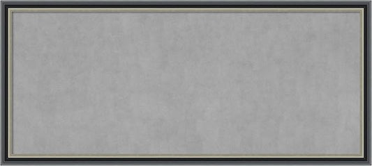 Amanti Art Black Framed Magnetic Board 23x51 Oversize Vision Board by AmantiArt