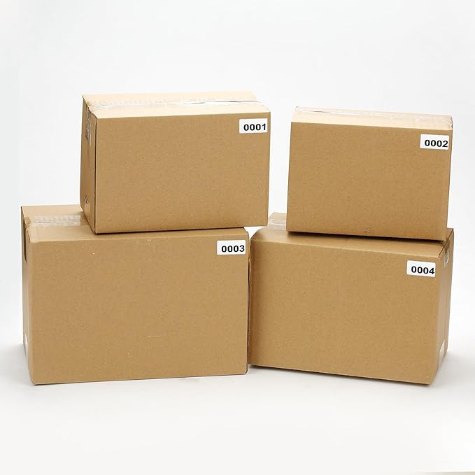 PATIKIL 0.8 x 1.6 Inch Inventory Number Sticker, 2 Roll 9001 to 10000 - Image 7