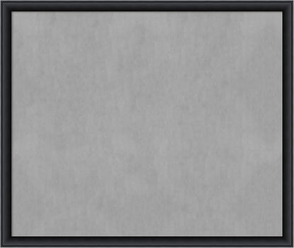 Amanti Art Black Framed Magnetic Board 43x51 Oversize Vision Board by AmantiArt