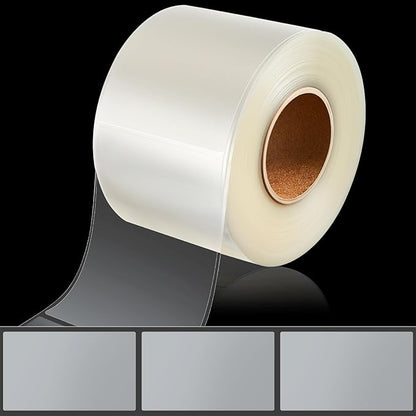 Zonon 750 Pcs Clear Labels Label Protector Clear Stickers Wafer Seals by Zonon