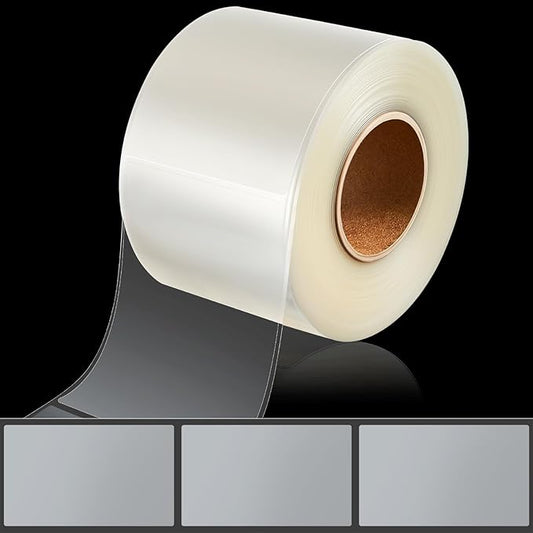 Zonon 2500 Pcs Clear Labels Label Protector Clear Stickers Wafer Seals by Zonon