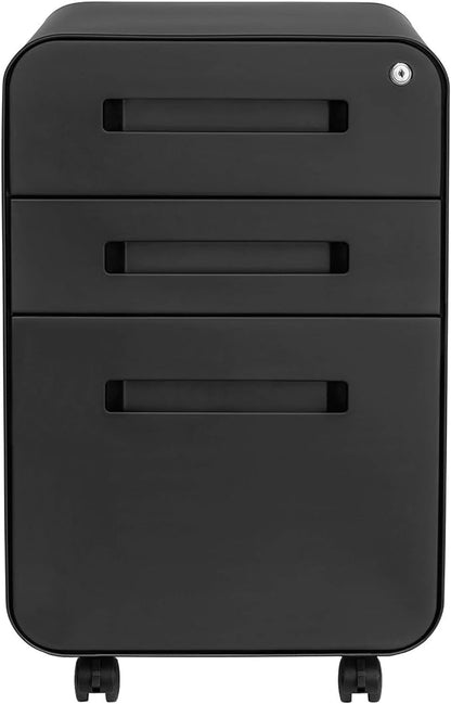 Laura Davidson Furniture Stockpile 3 Drawer File Cabinet - Image 4