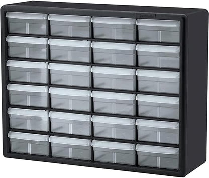 Akro-Mils 24-Drawer Plastic Drawer Storage Cabinet by Akro-Mils
