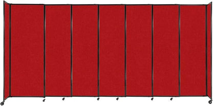 Versare Straightwall Sliding Portable Wall Partition | Freestanding Office by VERSARE