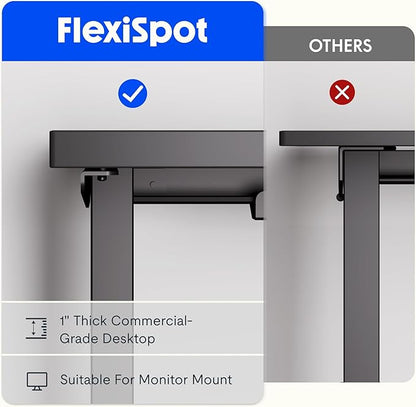 FLEXISPOT L Shaped Standing Desk, 71 x 63 Inch Electric Height Adjustable - Image 5