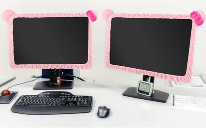 Remagr 2 Pcs 20''-29'' Kawaii Computer Monitor Cover - Image 5