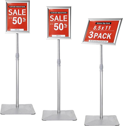 Golemas Adjustable Sign Stand for Display, by Golemas