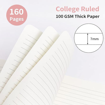 Spiral Notebook-5.75" x 8.125" College Ruled Journal - Image 3