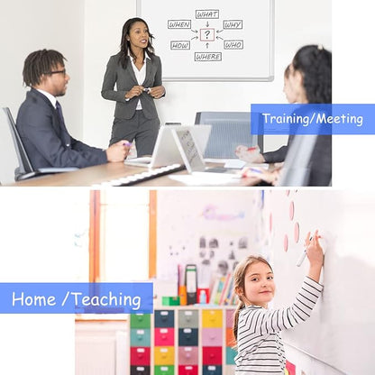 DEVELOP Magnetic Dry Erase White Board 24x36 Inch, Aluminum Frame Wall-Mounted - Image 8