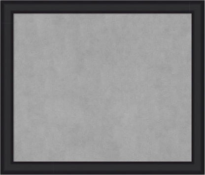 Amanti Art Black Framed Magnetic Board 23x27 Medium Vision Board by AmantiArt