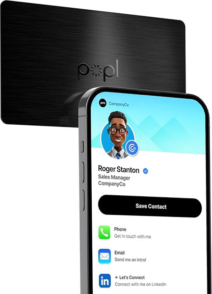 Popl Smart NFC Business Card by Popl%E2%80%93DigitalBusinessCards