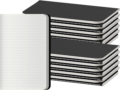 XYark Dot Grid Pocket Notebooks, 20 Pack Mini Notebook Bulk, 3.5x5.5 inch by XYark