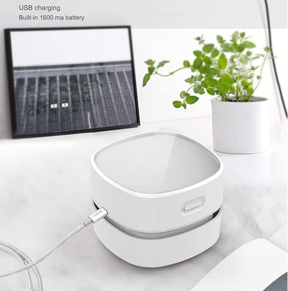 ODISTAR Desktop Vacuum Cleaner, Mini Table dust Sweeper Energy Saving - Image 2