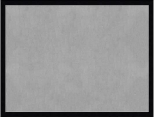 Amanti Art Black Framed Magnetic Board 19x25 Medium Vision Board by AmantiArt