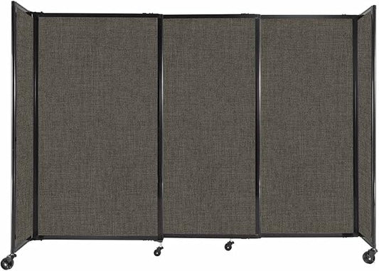 Versare Straightwall Sliding Portable Wall Partition | Freestanding Office by VERSARE