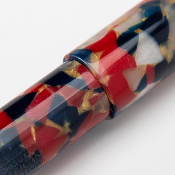 Conklin All American Fountain Pen in Old Glory – Medium Nib, Patriotic Red - Image 7