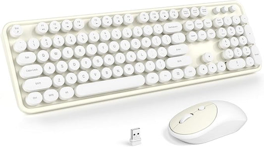 MOFII Wireless Keyboard and Mouse Combo, Computer Full Size 2.4G Plug and Play by MOFII