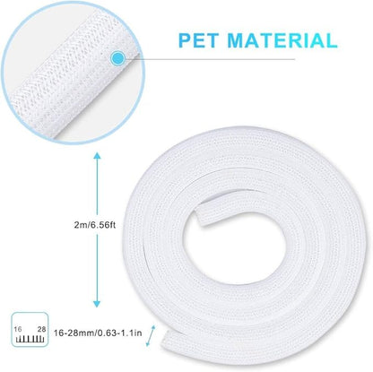 AGPTEK Cable Sleeve Cover, 6.6ft - Image 2