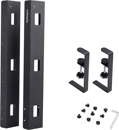 StarTech.com Under Desk Cable Management Tray, Length Adjustable, Clamp-On - Image 8