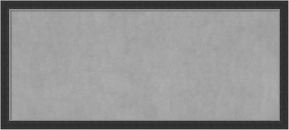 Amanti Art Black Framed Magnetic Board 23x51 Oversize Vision Board by AmantiArt