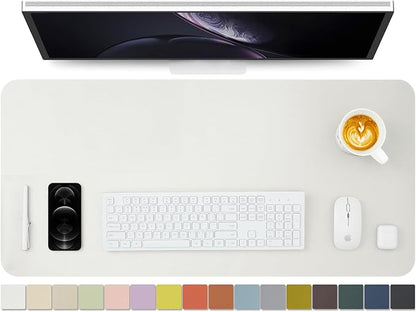 HOMIEAZICOZI Leather Desk Mat by HOMIEAZICOZI