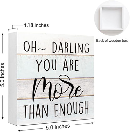 WUZYOU Encouraging Wooden Plaque - Image 2