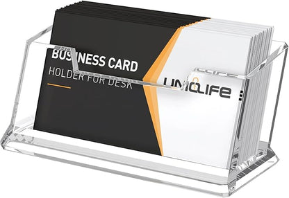 Uniclife Acrylic Business Card Holder by UnicLife