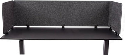 ReFocus™ Raw Clamp-On Acoustic Desk Divider – Reduce Noise and Visual by SStandUpDeskStore