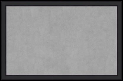Amanti Art Black Framed Magnetic Board 23x35 Large Vision Board by AmantiArt