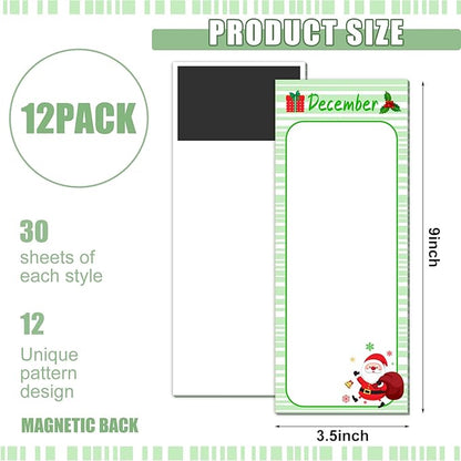 Gersoniel 12 Packs Magnetic Notepads - Image 2