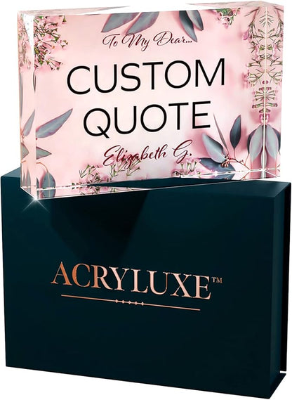 Custom Acrylic Sign Personalized, Custom Desk Name Plate, 18 Styles, - Image 4