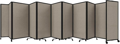 Versare Room Divider 360 Portable Wall Partition | Folding Panels | Large by VERSARE