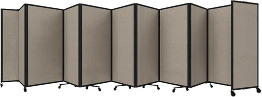 Versare Room Divider 360 Portable Wall Partition | Folding Panels | Large by VERSARE