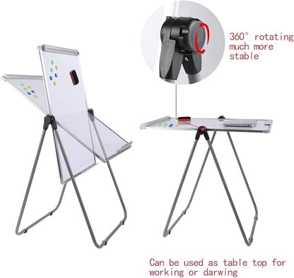 Dry Erase Board with Stand, Double Sided Magnetic Whiteboard, 24 x 36 Portable - Image 4