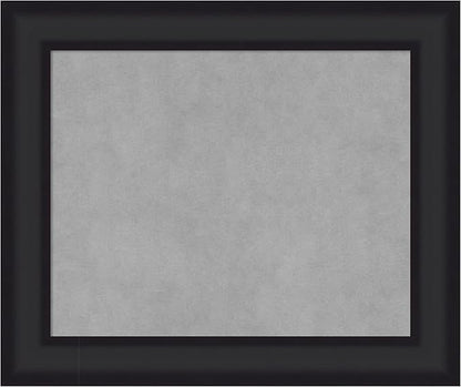 Amanti Art Black Framed Magnetic Board 21x25 Small Vision Board by AmantiArt