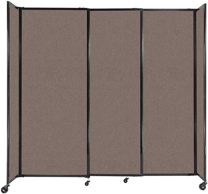 Versare Straightwall Sliding Portable Wall Partition | Freestanding Office by VERSARE