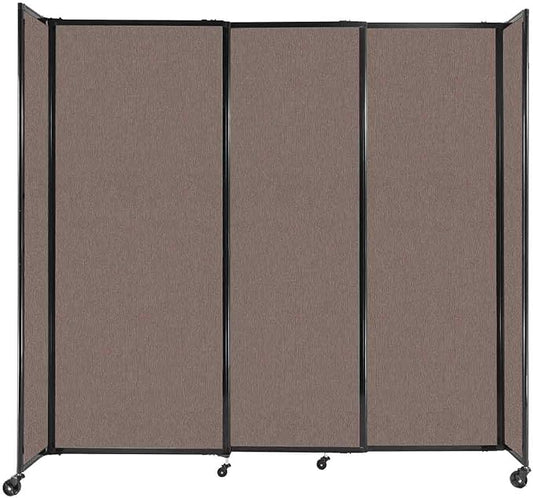 Versare Straightwall Sliding Portable Wall Partition | Freestanding Office by VERSARE