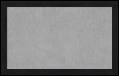 Amanti Art Black Framed Magnetic Board 29x45 Large Vision Board by AmantiArt